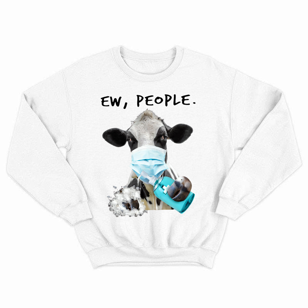 Dairy Cows Know How To Prevent Disease Sweatshirt Unique Cute Cows Apparel Gifts For Patient Basgiathsweatshirts