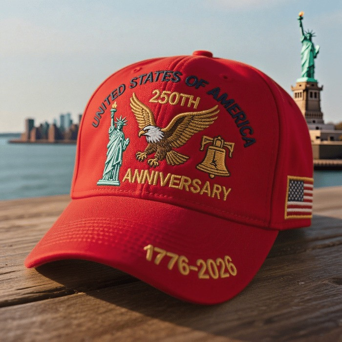 US 250th Independence Hat Semiquincentennial Baseball Cap Republican Gifts For Dad Basgiathsweatshirts