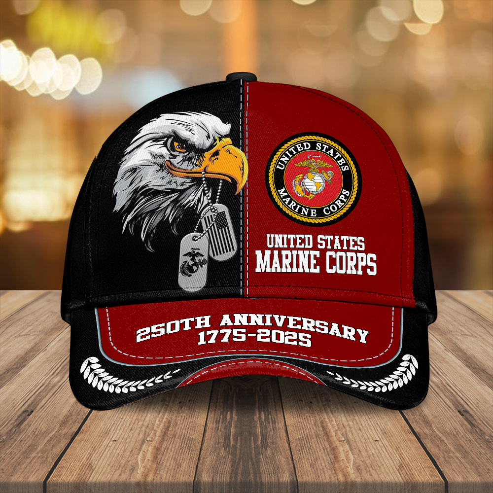 Devil Dog USMC 250th Anniversary Hat This Dawg Will Bite US Marines Merch Gifts Basgiathsweatshirts