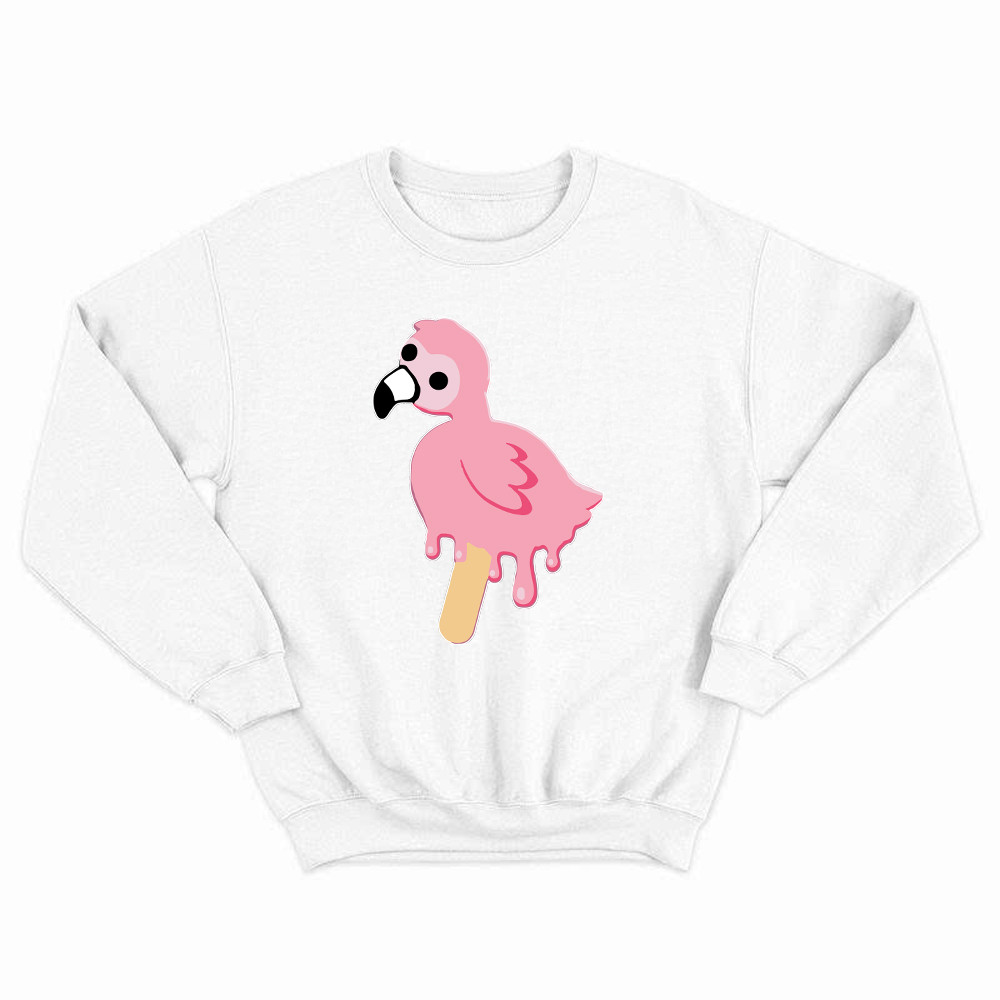 Flamingo Cream Shirt Cute Adorable Animal Sweatshirt Gift Ideas For Mother Basgiathsweatshirts
