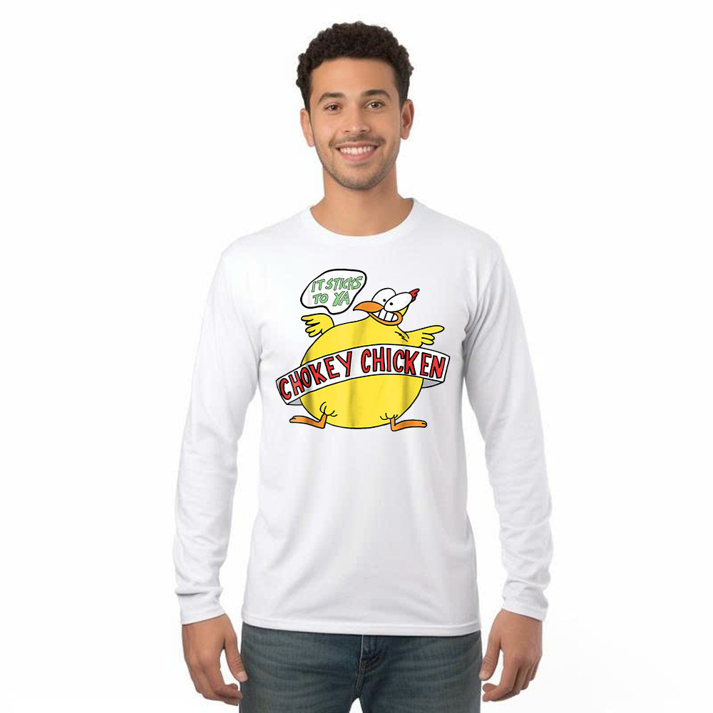 Nickelodeon Rocko’s Modern Life Chokey Chicken Long Sleeve Shirt Basgiathsweatshirts