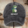 Frog Resist Hat No Hope Without Hop Baseball Cap Portland Frog Merch Gifts Basgiathsweatshirts