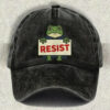 Portland Frog Resist Hat Anti ICE No Kings Protest Merch Democrats Gifts Basgiathsweatshirts