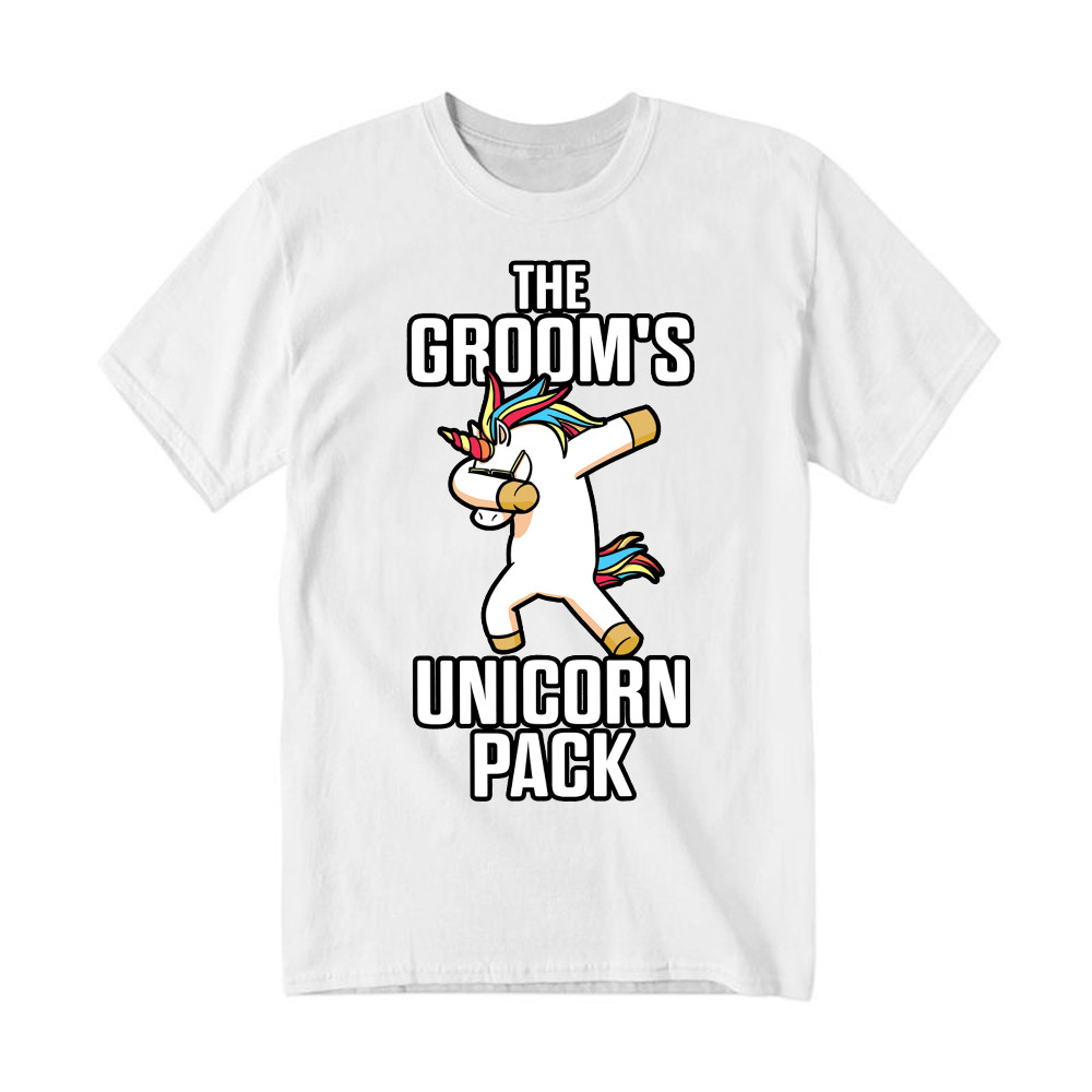 The Groom’s Unicorn Pack T Shirt Funny Groomsmen Shirt Best Gifts For Groomsmen Basgiathsweatshirts