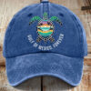 Gulf Of Mexico EST 1550 Hat Stay Salty And Resist Vintage Baseball Cap Merchandise Basgiathsweatshirts Gulf Of Mexico EST 1550 Hat Stay Salty And Resist Vintage Baseball Cap Merchandise Basgiathsweatshirts