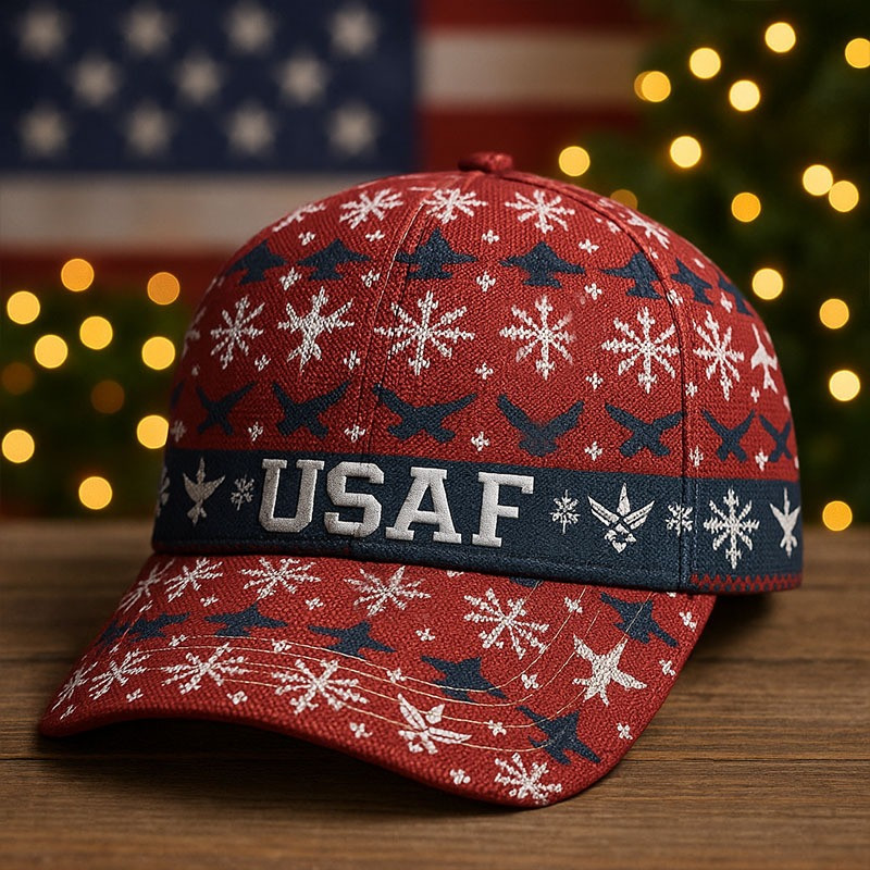 United States Air Force Veteran Hat USAF Christmas Presents For Girlfriend Basgiathsweatshirts