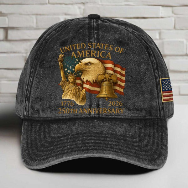 United States Of America 250Th Anniversary Hat 1776 2026 USA Celebration Day Cap Gifts Basgiathsweatshirts