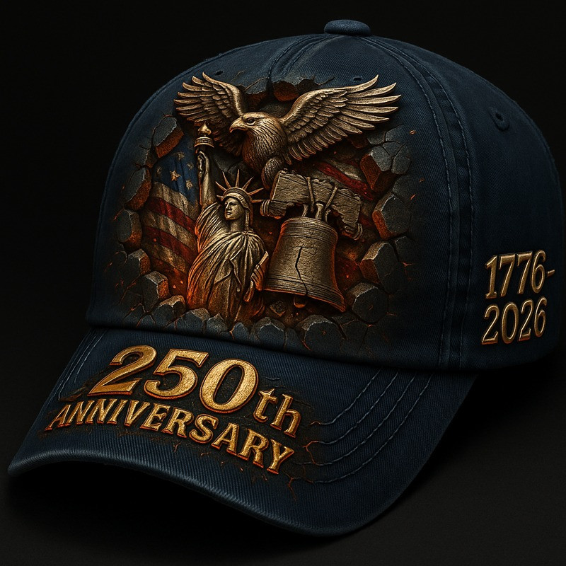 United States Veteran Hat 250th Anniversary 1776 2026 Cap Independence Day Patriotic Gifts Basgiathsweatshirts