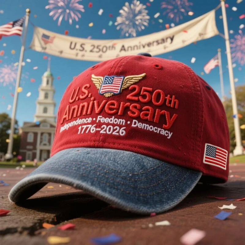 US 250th Anniversary Hat Semiquincentennial Baseball Cap Patriotic Gifts For Brother Basgiathsweatshirts