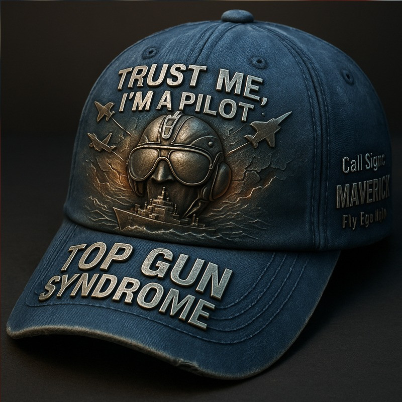 US Air Force Veteran Hat Trust Me I’m A Pilot Top Gun Syndrome Veteran Cap Gifts For Patriots Basgiathsweatshirts