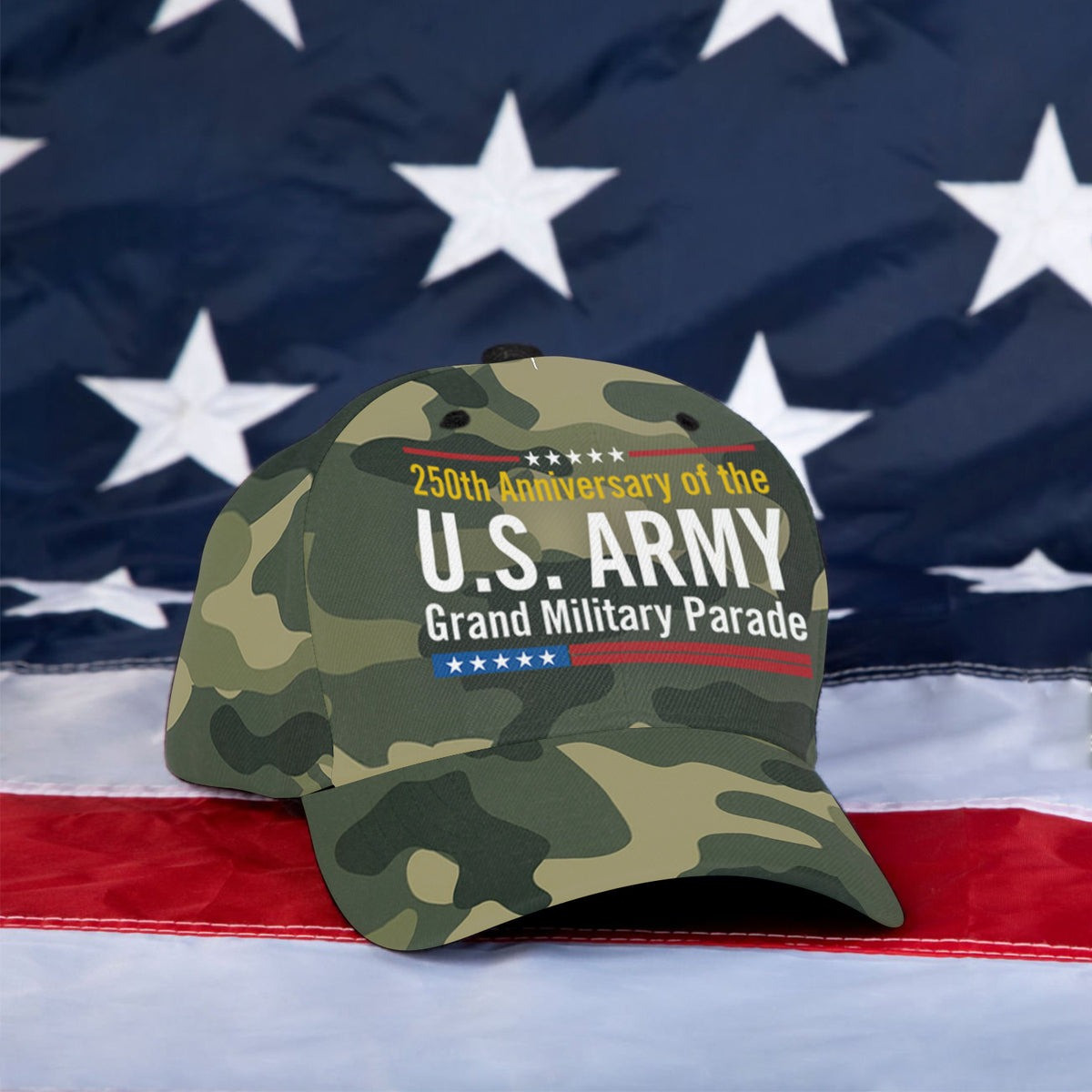 US Army Veteran Hat 250th Anniversary Grand Military Parade Cap Gift Ideas Basgiathsweatshirts