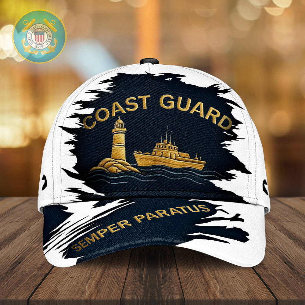 US Coast Guard Semper Paratus Hat Military Honor Merch Patriotic Gifts For Veterans Basgiathsweatshirts