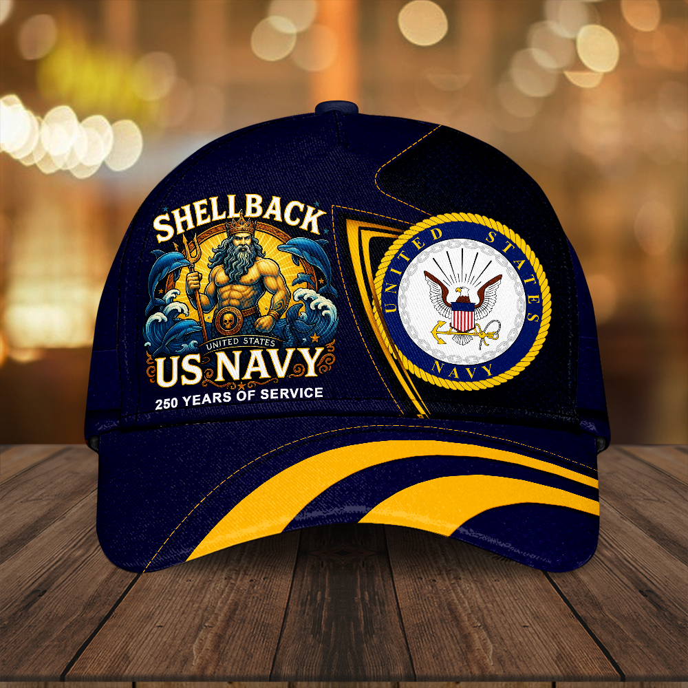 US Navy Shellback 250 Years Of Service Hat USN Merch Patriotic Gifts For Veterans Basgiathsweatshirts