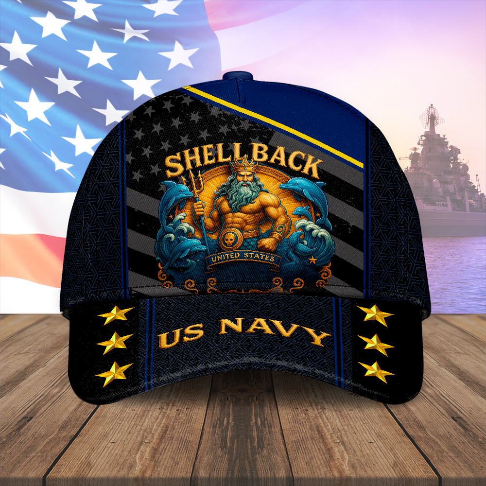 US Navy Shellback Hat United States Navy Merch Unique Navy Retirement Gifts Basgiathsweatshirts