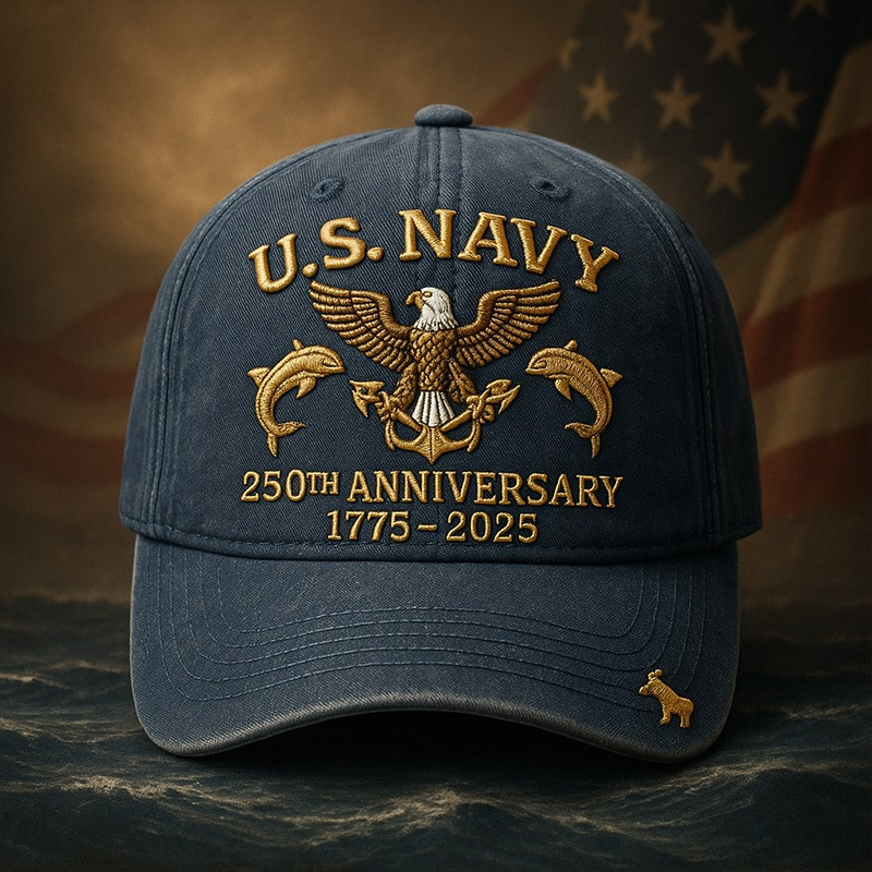 U.S Navy Veteran Hat Eagle 250th Anniversary 1775 2025 Patriotic Gifts For Him Basgiathsweatshirts