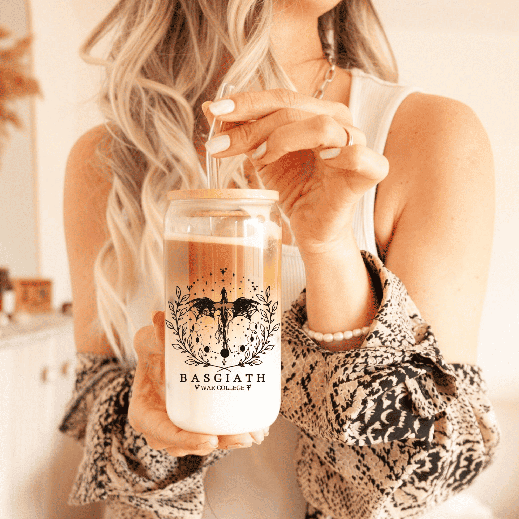 Stylish Fourth Wing Double Side Tumbler, Basgiath Sweatshirts Trendy Comfort Gift