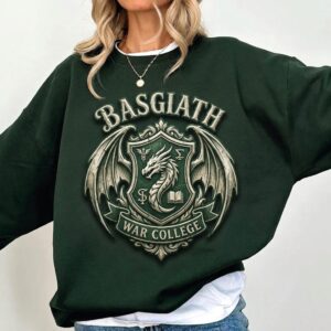 Basgiath War College Sweatshirt – Fourth Wing Bookish Fandom Apparel