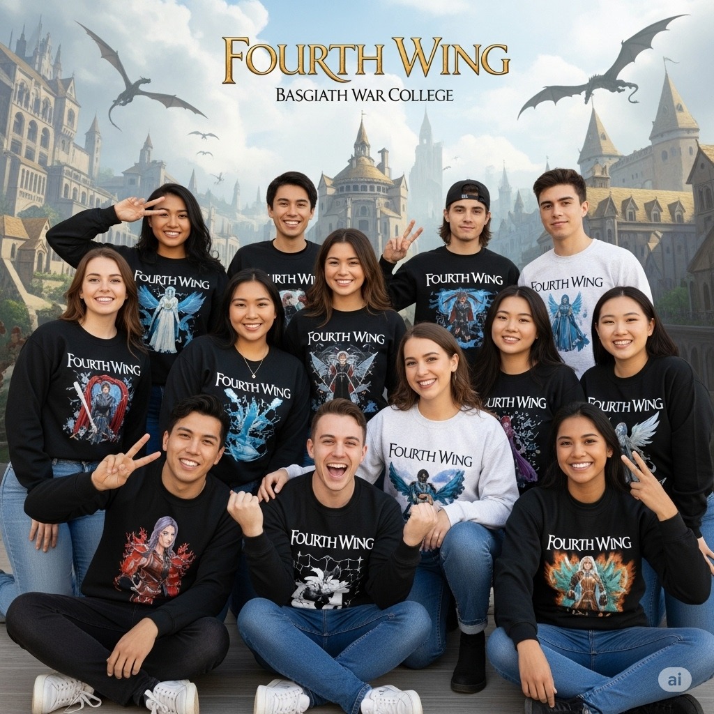 Cozy Up in Official Basgiath War College Sweatshirts