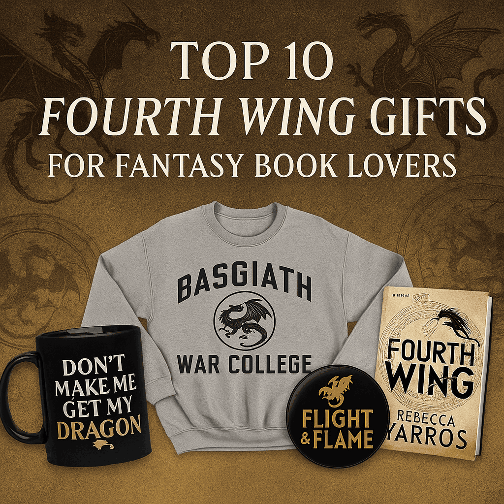 Top 10 Fourth Wing Gifts for Fantasy Book Lovers