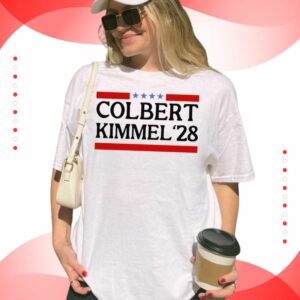 Colbert Kimmel 2028 Shirt Protect Late Night TV, Defend Free Speech Liberal Tee