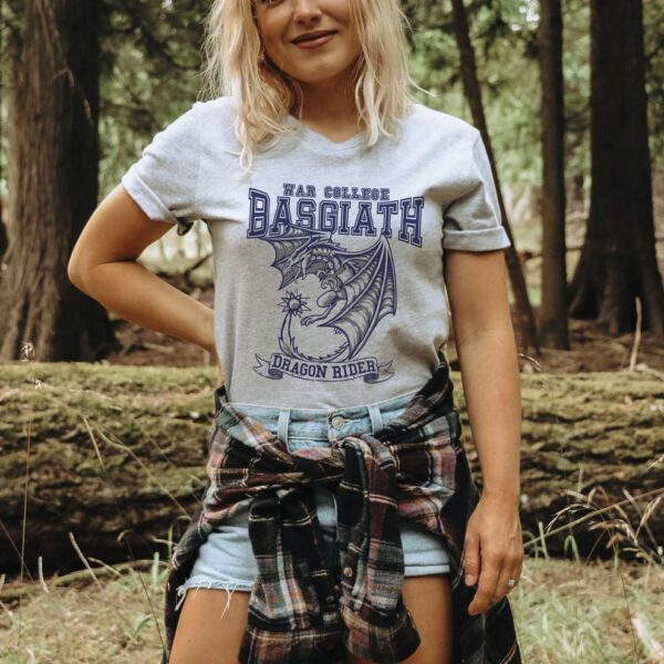 Basgiath War College Dragon Rider Shirt Gift for Readers