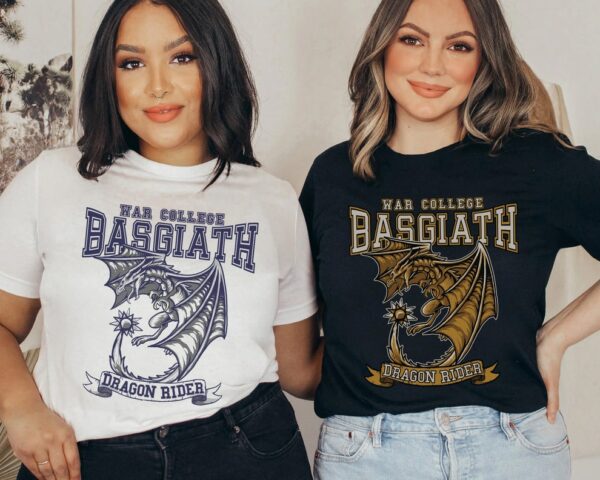 Basgiath War College Dragon Rider Shirt Gift for Readers