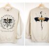 Vintage Fantasy Academy Sweatshirt, Dragon Rider Pullover, Book Inspired Unisex Gift for Readers and Fans