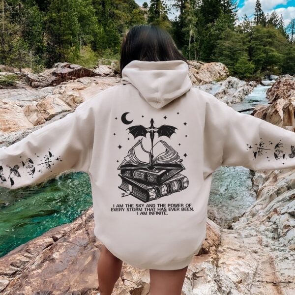 Fourth Wing Hoodie Book Inspired Unisex Gift for Readers and Fans
