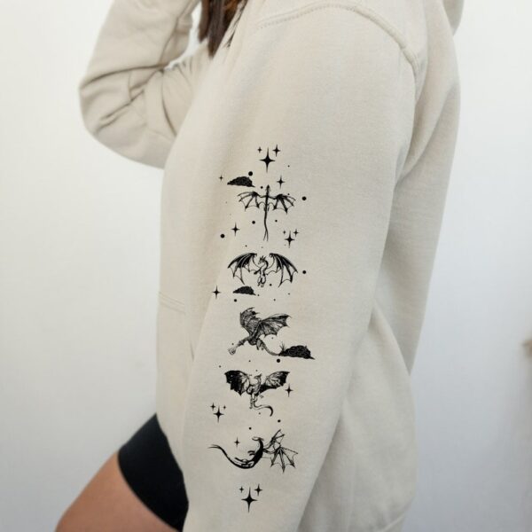 Fourth Wing Hoodie Book Inspired Unisex Gift for Readers and Fans