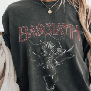 Basgiath war college shirt Fantasy Academy Distressed Shirt
