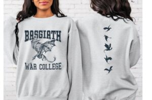 Basgiath War College Sweatshirt Double-Sided Book Lover Gift