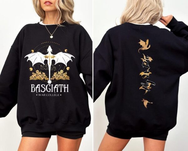 Fantasy Dragon Rider Sweatshirt, Academy Inspired Hoodie, Fly or Die Graphic Pullover, Unisex Bookish Gift for Readers