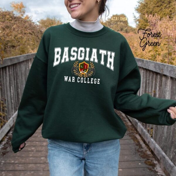 Vintage Fantasy Academy Sweatshirt, Dragon Rider Pullover, Book Inspired Unisex Gift for Readers and Fans