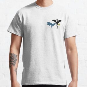 Dragon Trio Graphic T-Shirt, Fantasy Book Inspired Tee, Unisex Gift for Readers and Fans