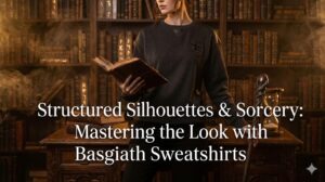 Structured Silhouettes & Sorcery: Mastering the Look with Basgiath Sweatshirts