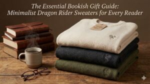 The Essential Bookish Gift Guide: Minimalist Dragon Rider Sweaters for Every Reader