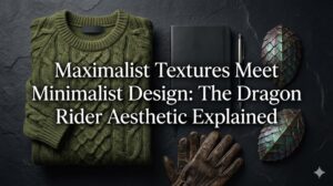 Maximalist Textures Meet Minimalist Design: The Dragon Rider Aesthetic Explained