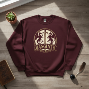 Basgiath War College Sweatshirt Vintage Dragon Rider Bookish Apparel