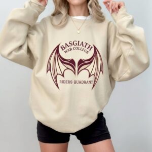 Basgiath War College Sweatshirt Riders Quadrant Bookish Apparel